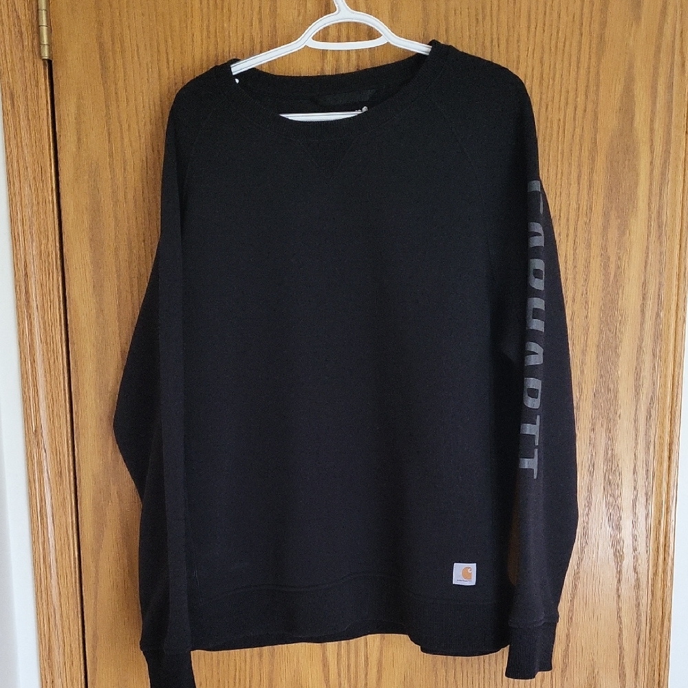 Carhartt Ladie's Black Crewneck Sweater